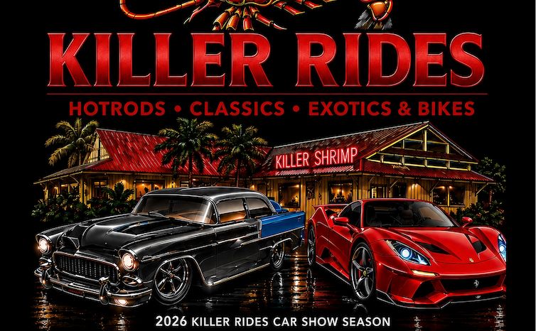 Killer Rides Car Show partial flyer 2026